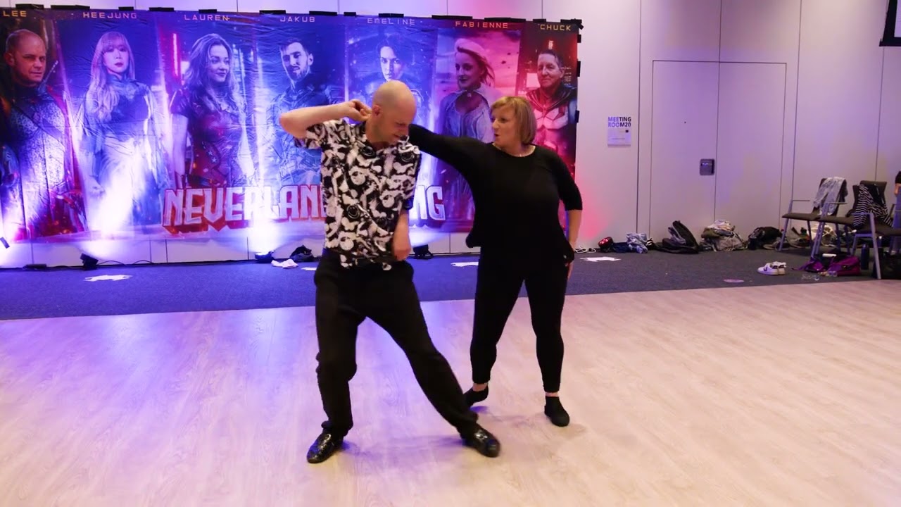 Lee Easton & Fabienne Easton | West Coast Swing Improv |  Pro Show   NeverlandSwing 2023