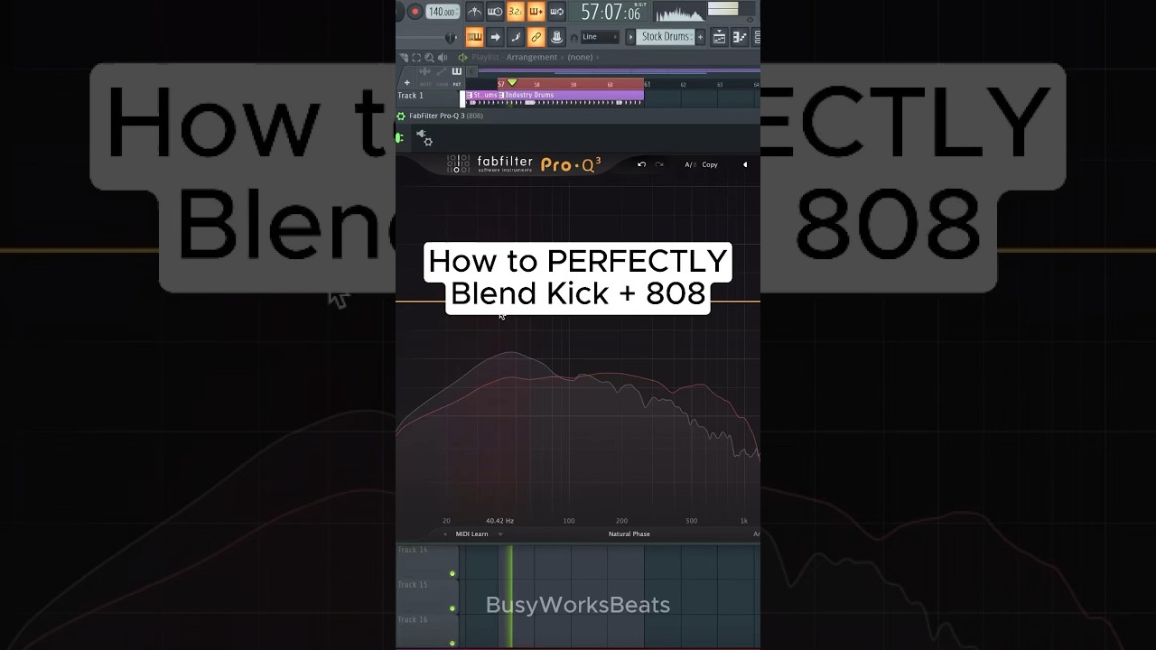 Как ИДЕАЛЬНО смешать Kick + 808