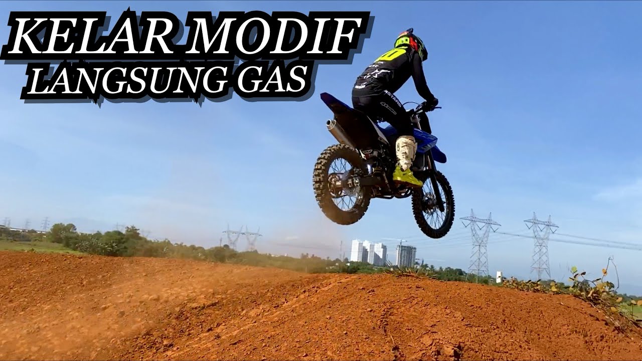 MODIFIKASI WR155R & LANGSUNG TEST SIRKUIT MOTOCROSS AEON BSD!