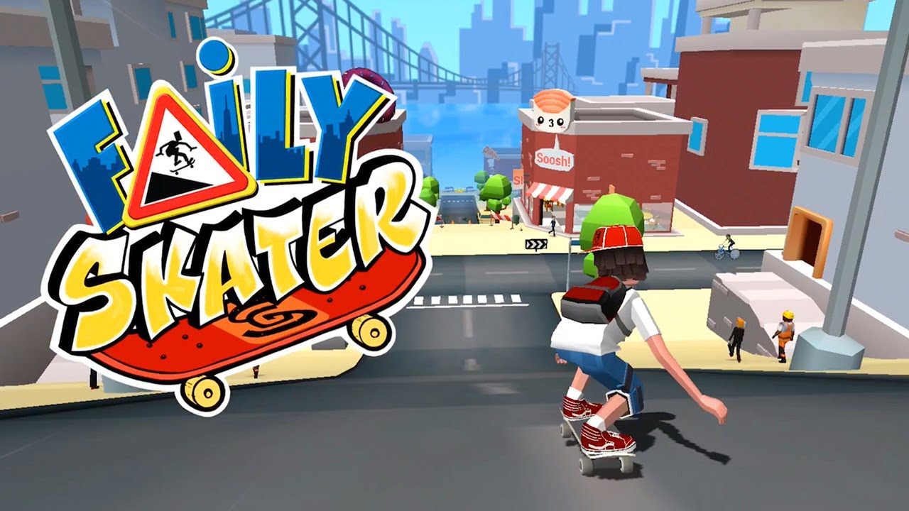 FAILY SKATER Gameplay Part 1 (iOS Android)