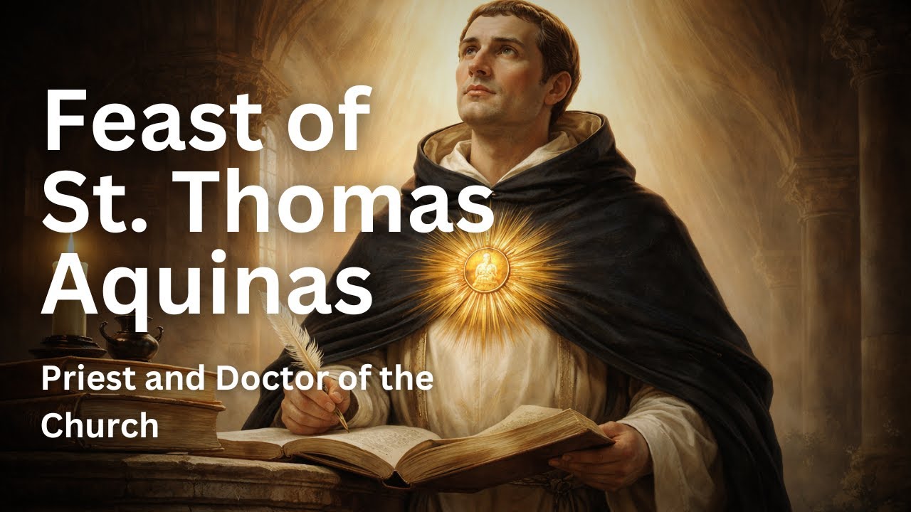 Feast of St. Thomas Aquinas - 28th Jan 2026 7:00 AM - Fr. Francisco Pereira