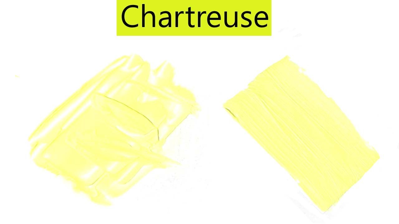 Chartreuse Color - How To Make Chartreuse Color - Color Mixing Video