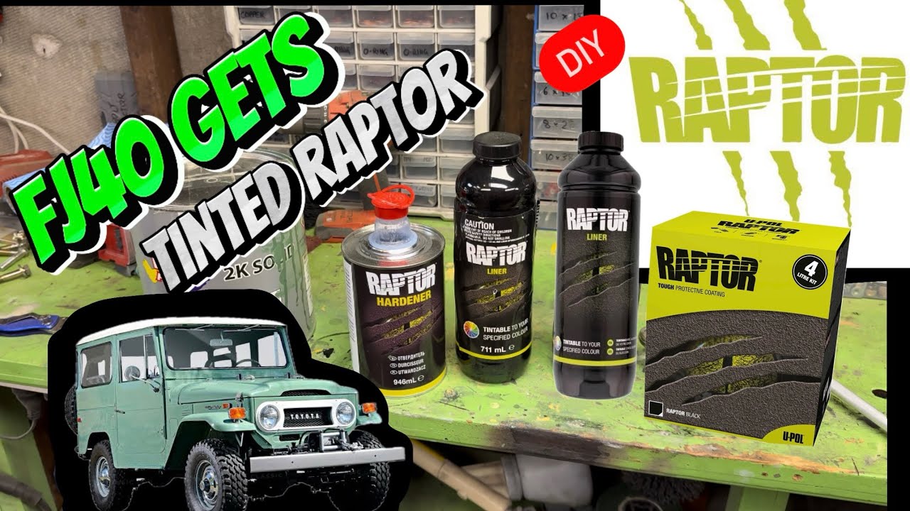 FJ40 Restoration EP 8 - Raptor Liner Your FJ40