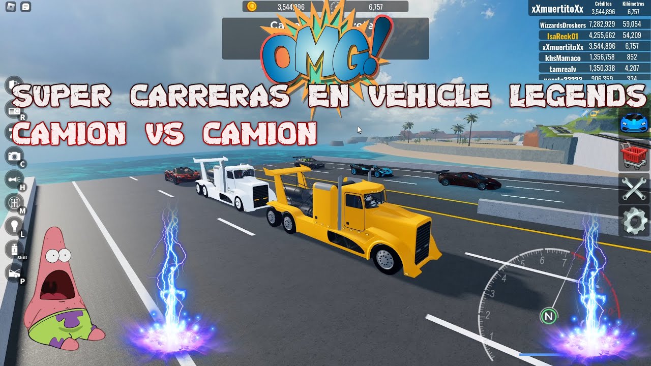 vehicle legends ( Carreras de los camiones mas rapidos )