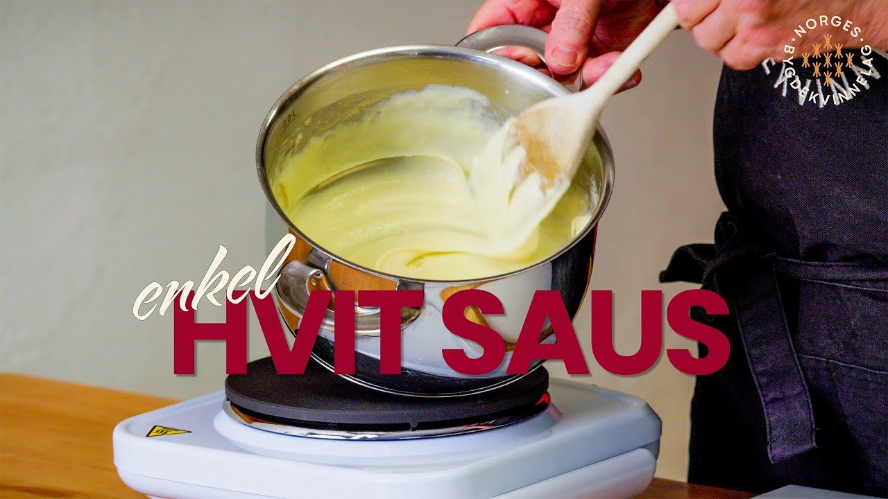 Så enkelt lager du hvit saus