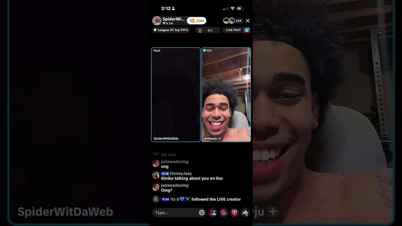 Spider live pt 2