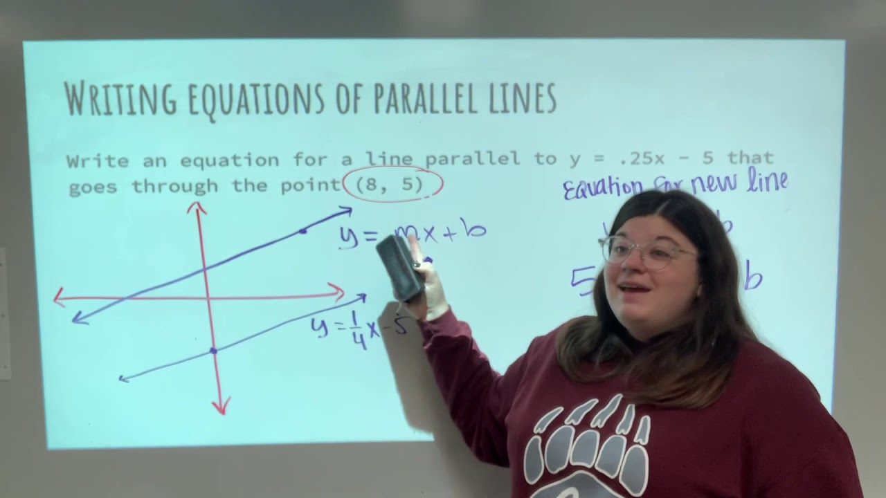Geometry 4.1 Slope of Parallel Lines