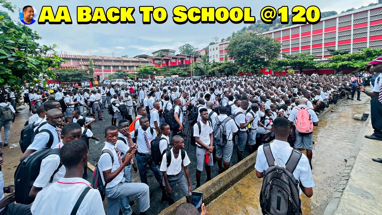 ALBERT ACADEMY BACK TO SCHOOL SESSION @120 🇸🇱- VLog 2024 - Explore With Triple-A