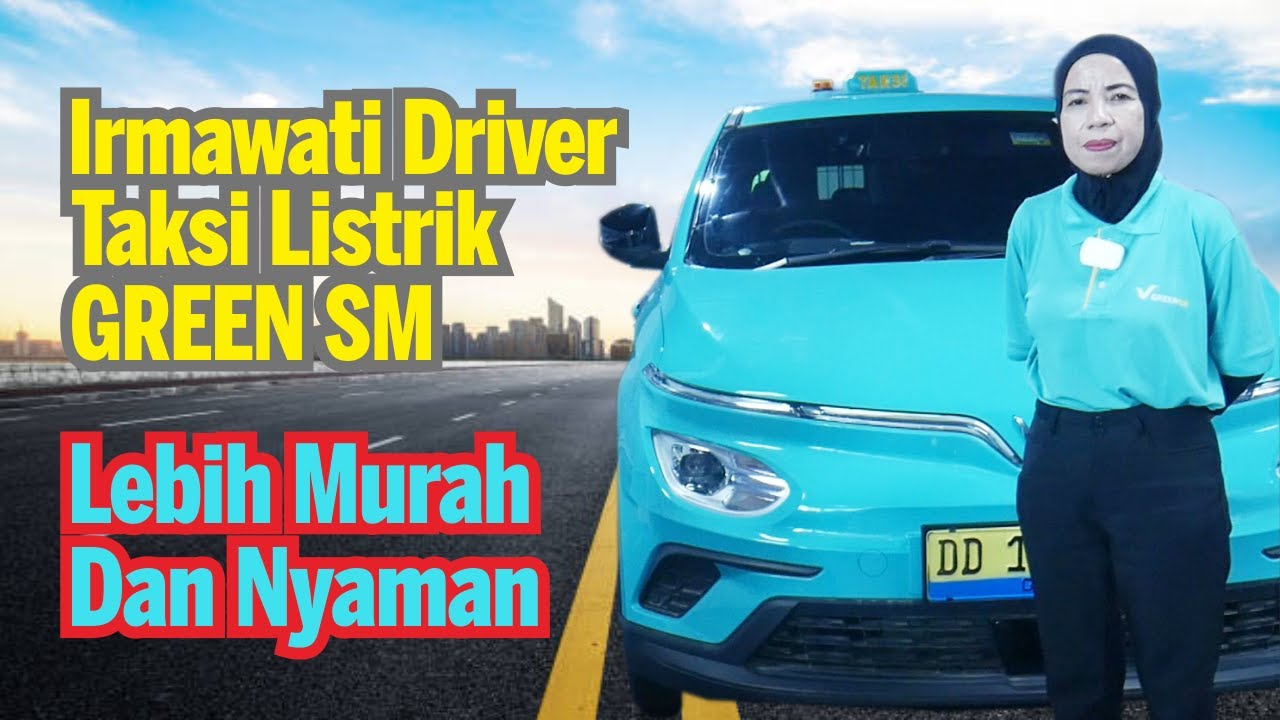 TAKSI LISTRIK GREEN SM BISA TANPA APLIKASI, CUKUP LAMBAIKAN TANGAN DI JALAN