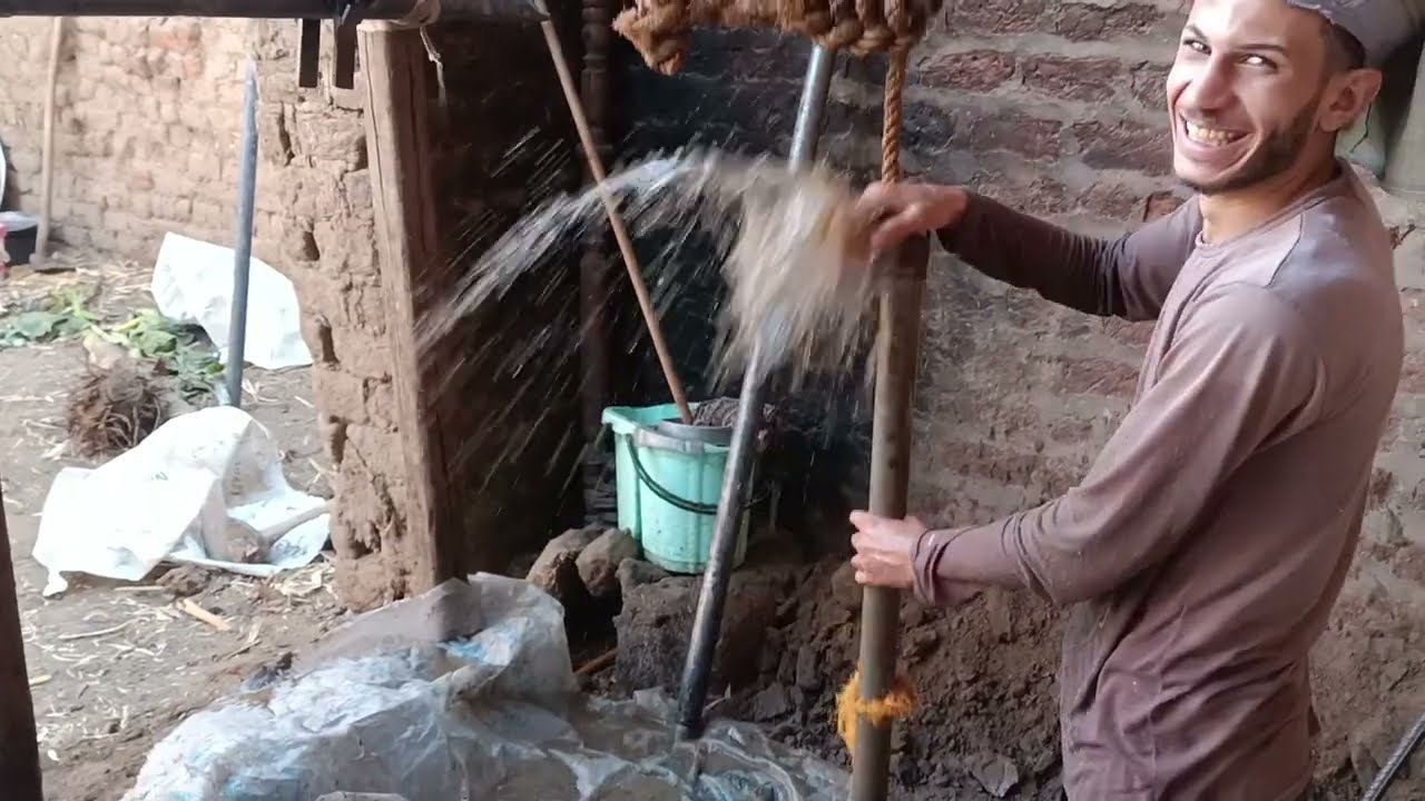تركيب طرمبة المياه الجوفية في المنازل ميه ممتازه للشرب  التركيب من البداية إلى النهاية