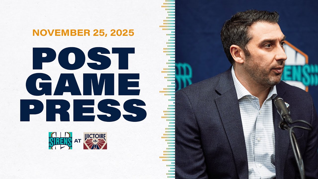 New York Sirens Postgame Press | Greg Fargo | November 25, 2025