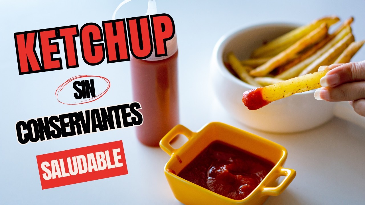 🍅 RECETA: KETCHUP CASERA SALUDABLE: ¡Nunca  volverás a Comprar la del Supermercado! 🚫