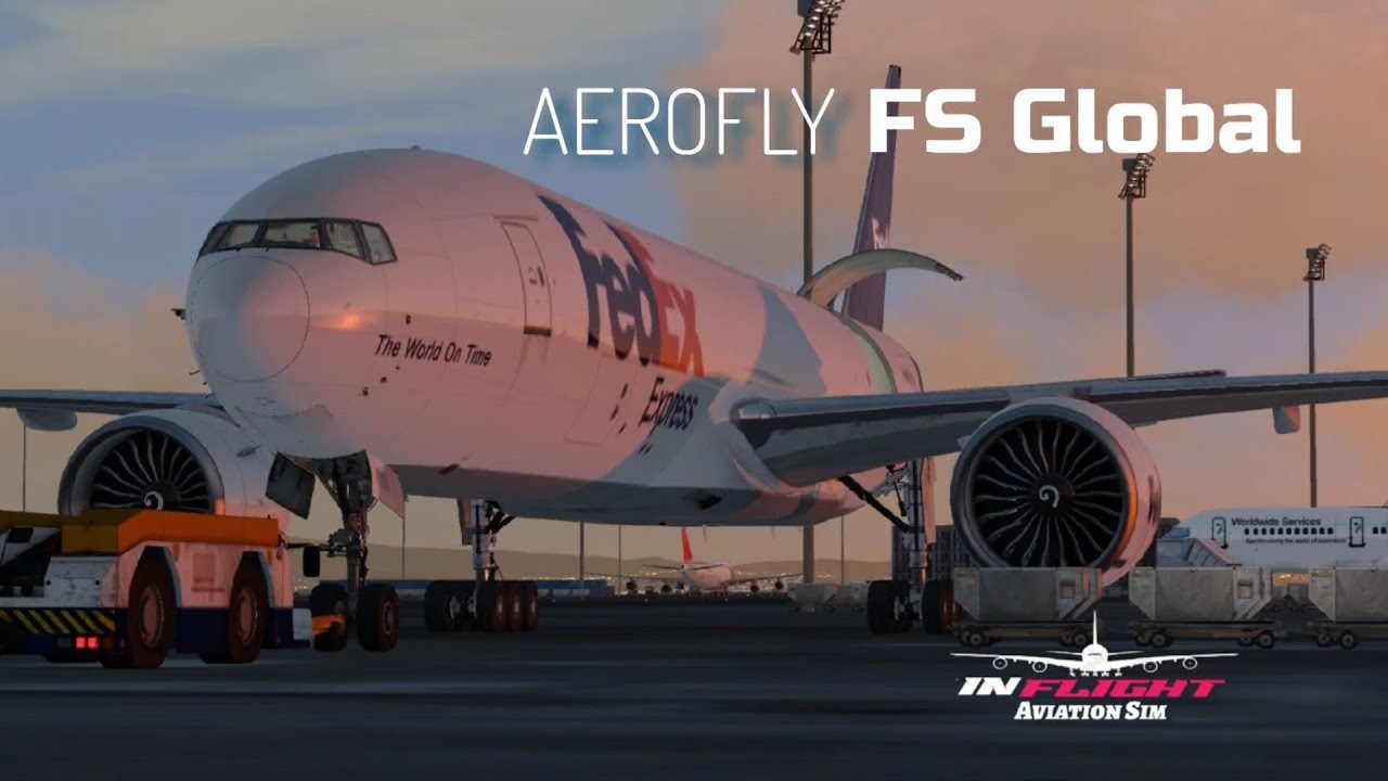 AEROFLY FS GLOBAL | B777-200F | Oakland - Narita | Full flight
