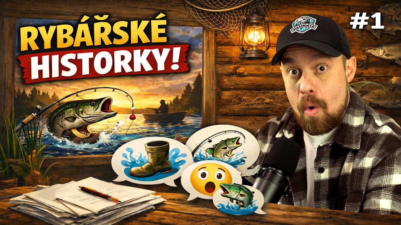 Vaše RYBÁŘSKÉ HISTORKY - Střílel po nás 😱, mobil v řece, a moje ,,největší