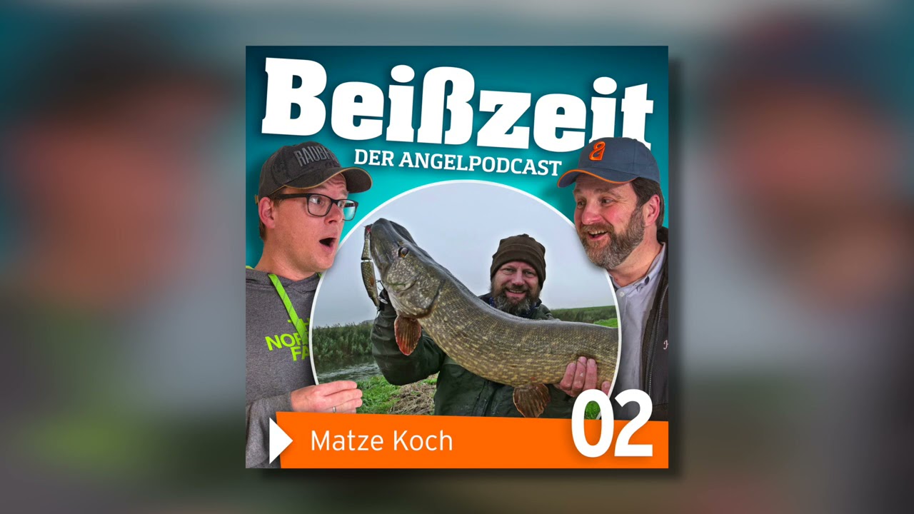 Bei&szlig;zeit - Der Angelpodcast - Folge 2: Matze Koch