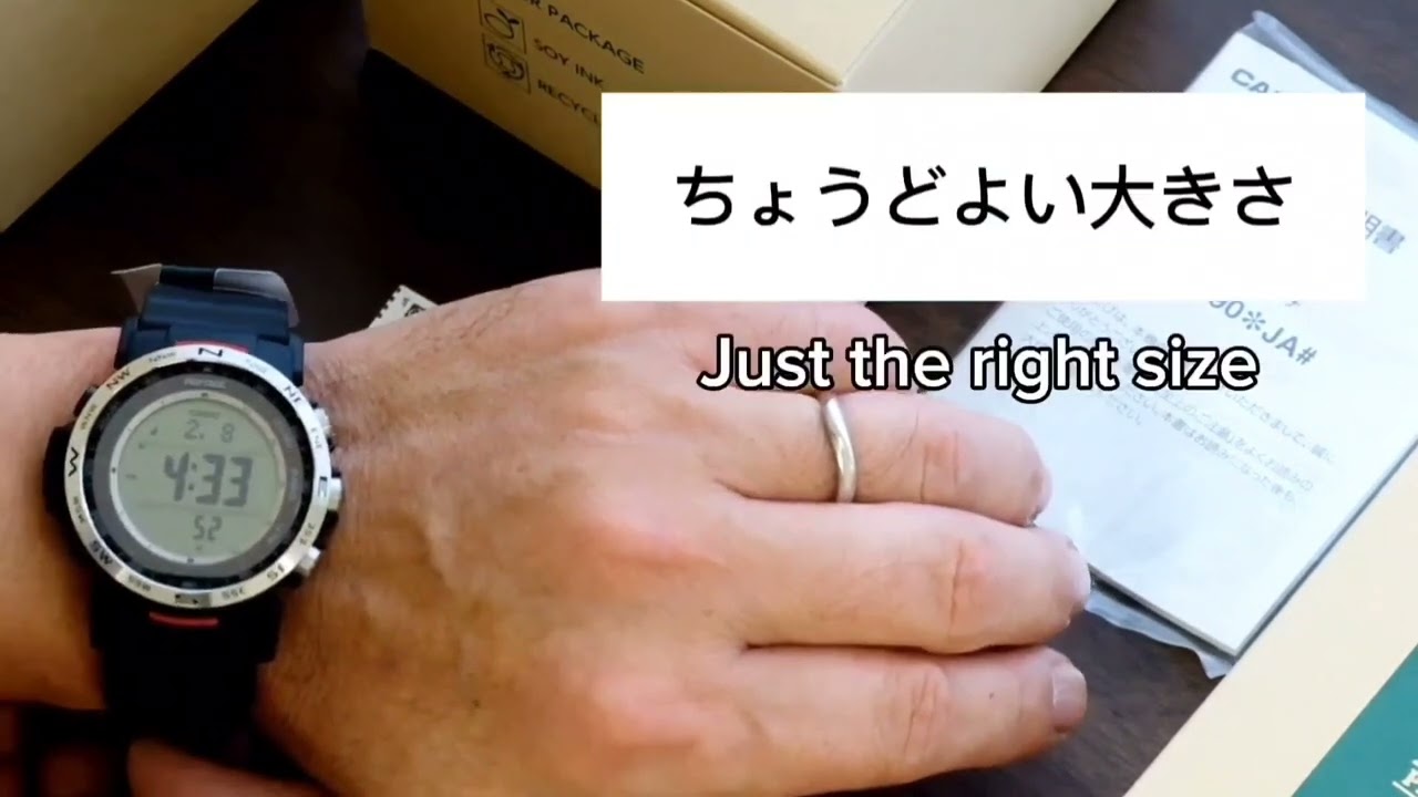 カシオ　プロトレックPRW-35-1AJFを買いました(⁠◠⁠‿⁠・⁠)⁠—⁠☆　CASIO　PROTREK