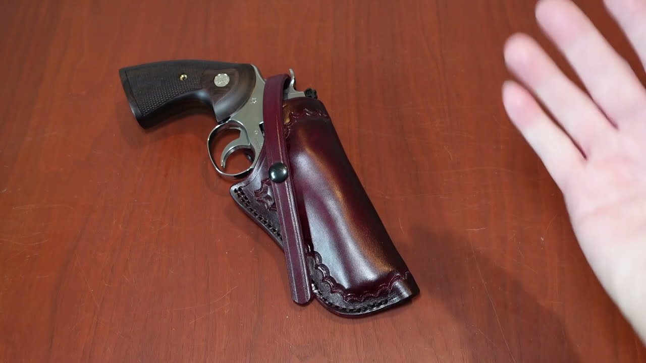 Simply Rugged Holster - The 120 (for Colt Python)