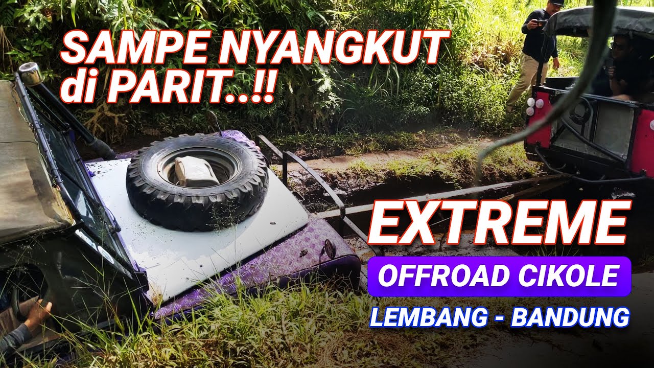 Wisata Offroad Cikole Lembang - Bandung