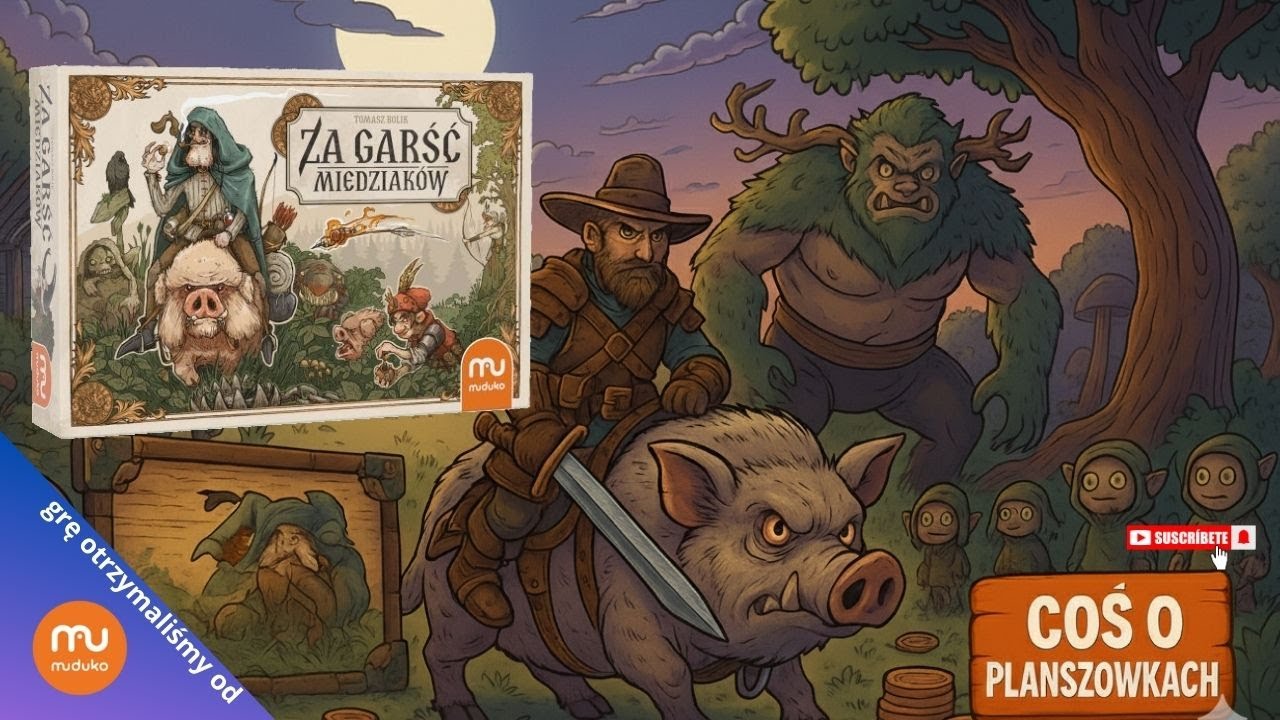 Za Garść Miedziaków – humor, przygoda i świnie na planszy!