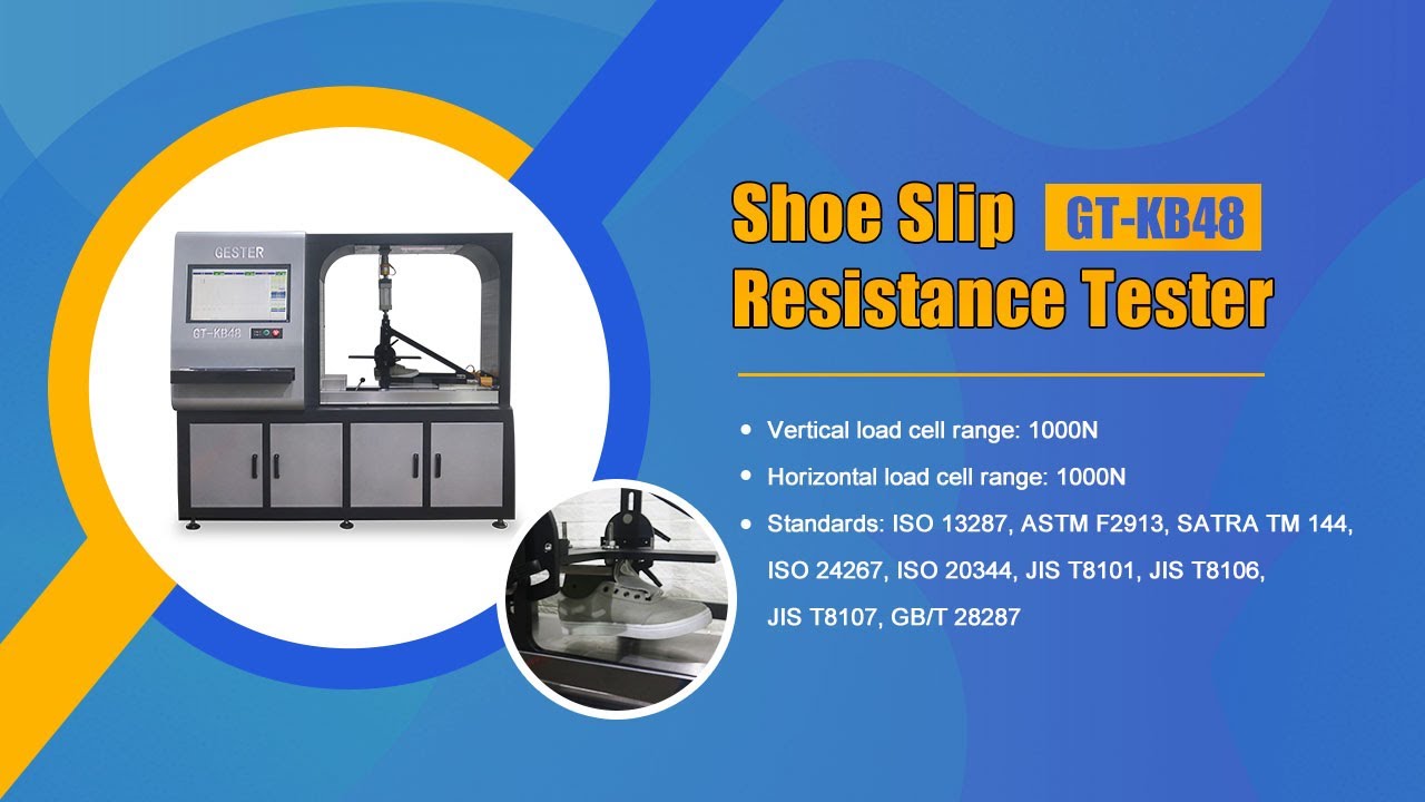 Shoe Slip Resistance Tester GT-KB48 Footwear Testing Machine