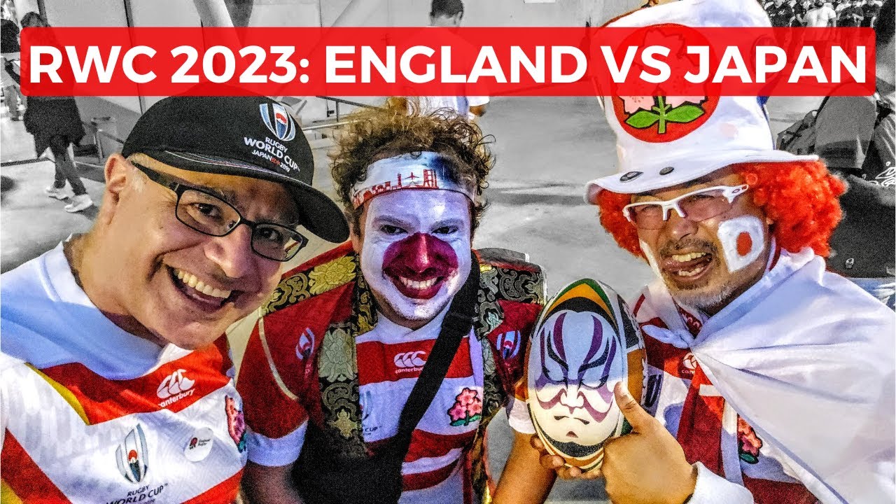RWC2023 - England vs Japan: Ultimate VLOG | ラグビーW杯 日本対イングランド!