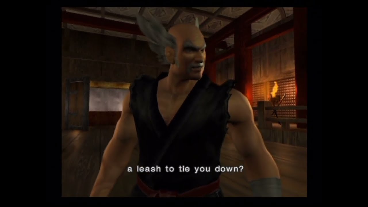 Tekken 4 (PlayStation 2) Story Battle as Heihachi