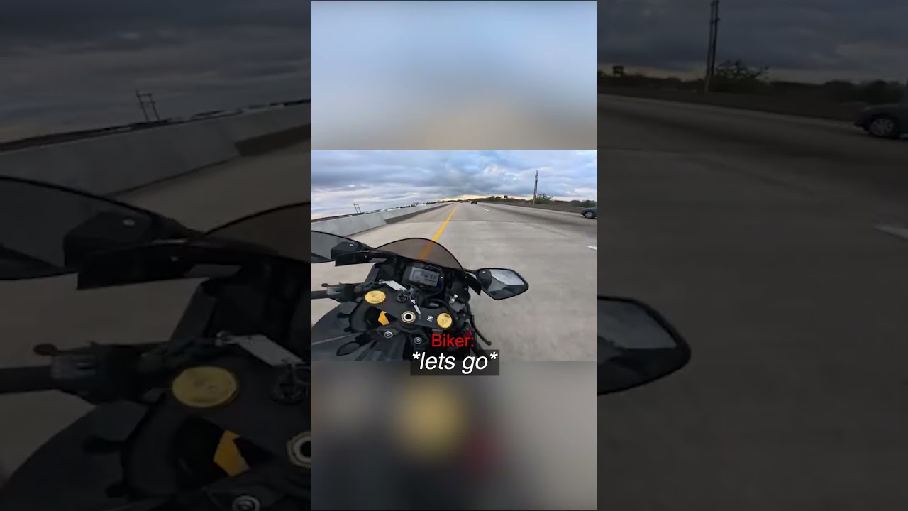 Biker Survies the Death Wobble 🫢