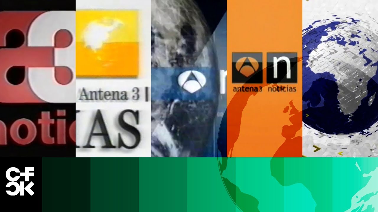 Antena 3 Noticias Intros History since 1990