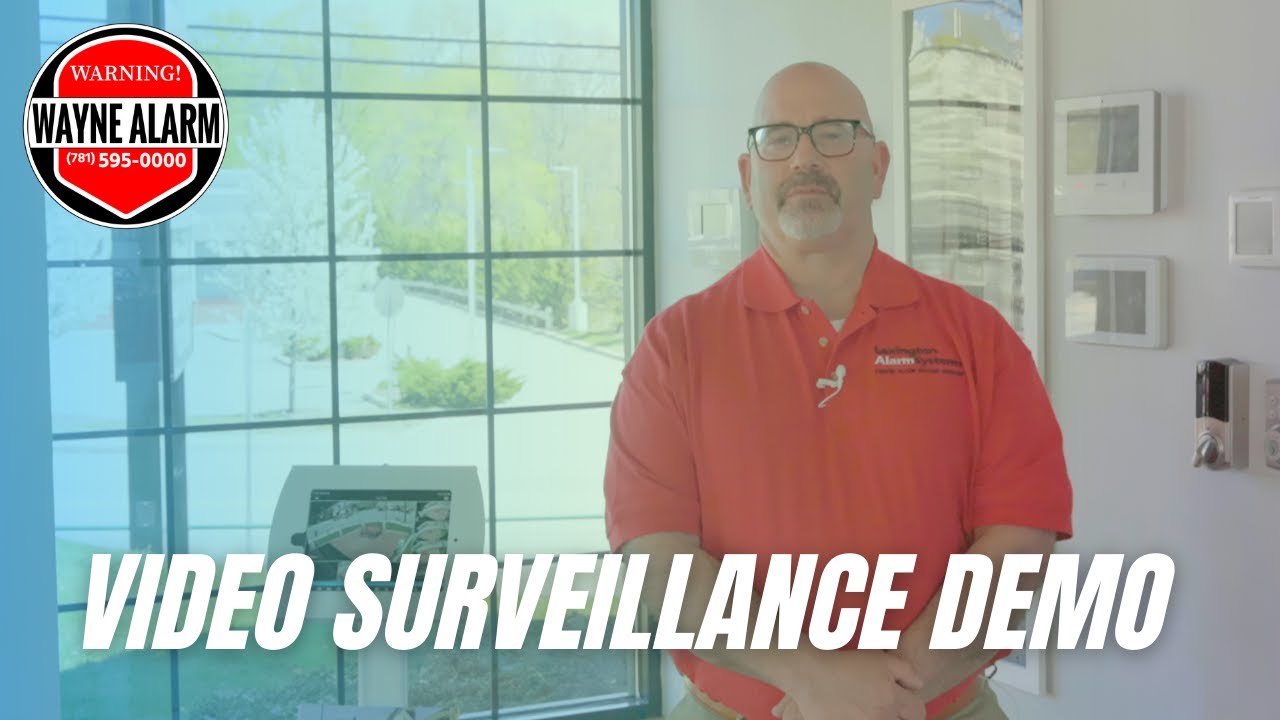 Wayne Alarm Systems Video Surveillance Demonstration
