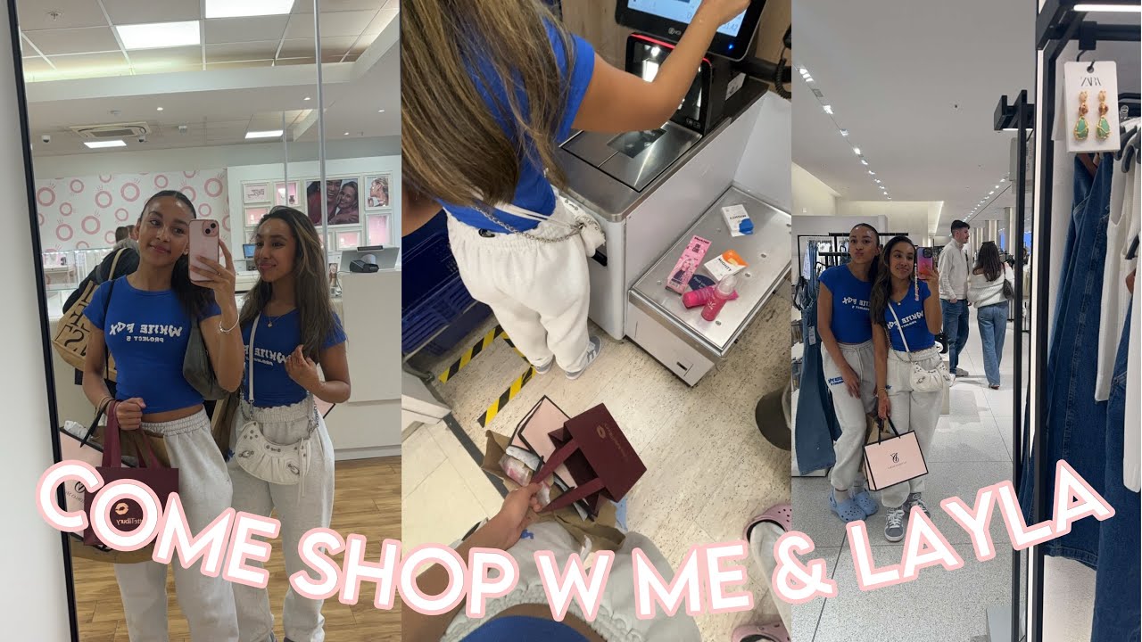 COME SHOPPING WITH ME AND LAYLA!!