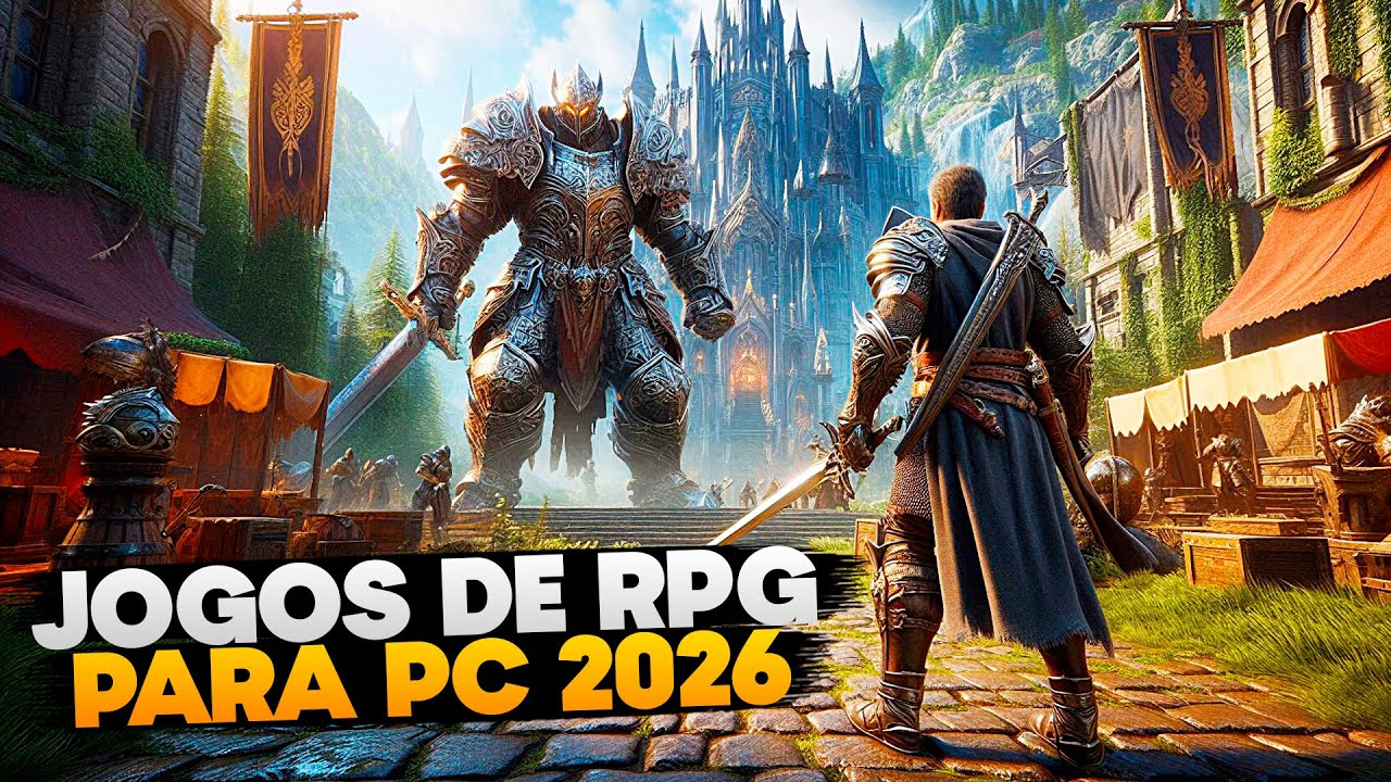 TOP 10 MELHORES JOGOS RPG PARA PC 2026