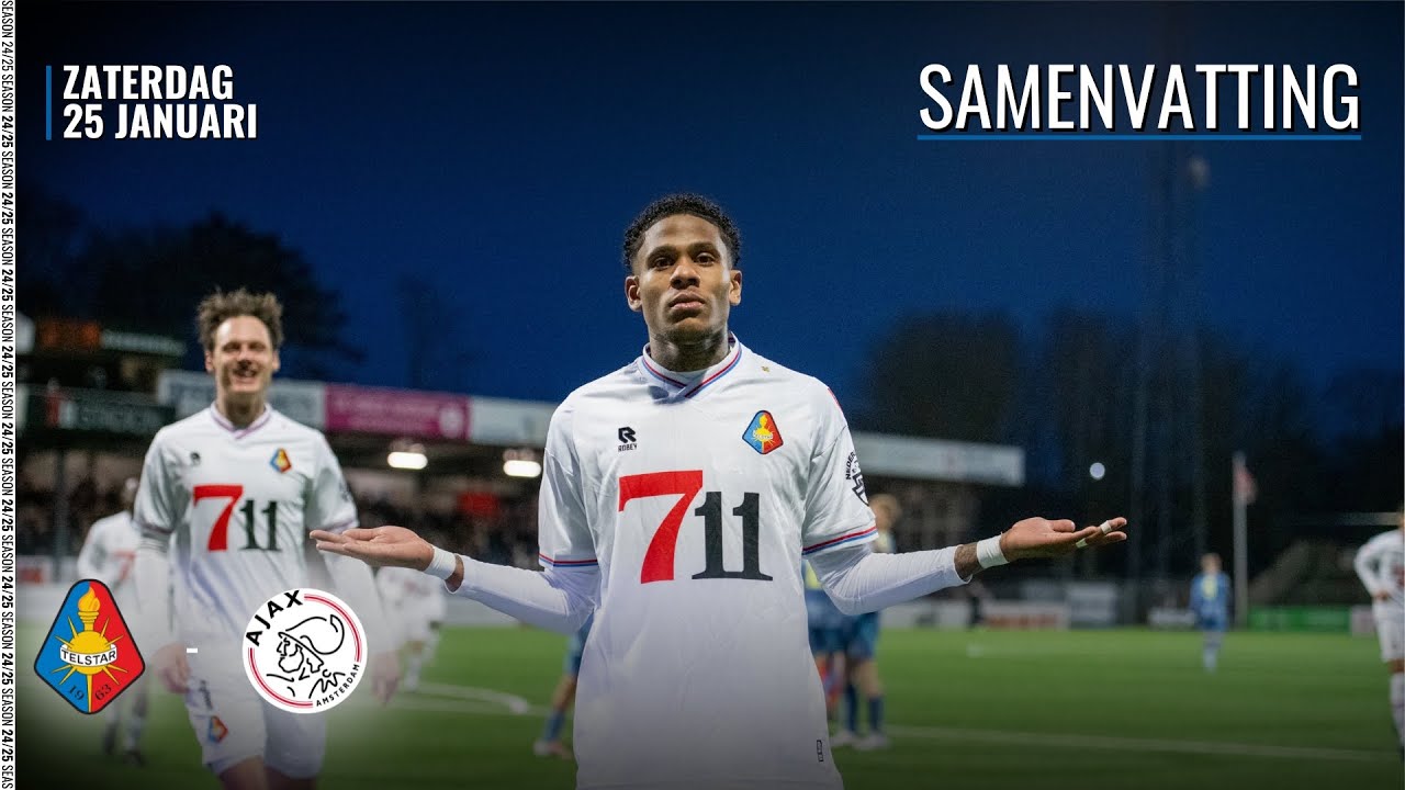 TYRESE NOSLIN & ZAKARIA EDDAHCHOURI 🤍 | Telstar - Jong Ajax | SAMENVATTING | Keuken Kampioen Divisie
