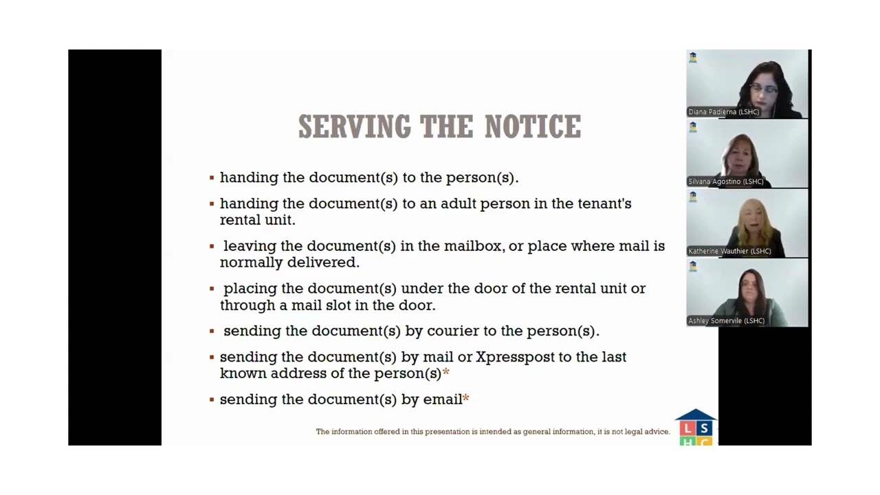 Landlord Lunch & Learn Series: Self-Representation at the LTB Hearing