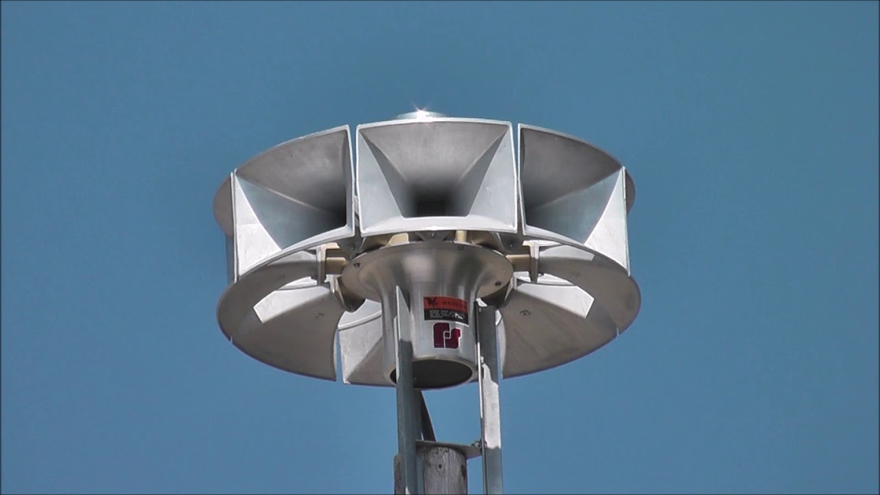 Jefferson, WI Eclipse 8 Siren Test