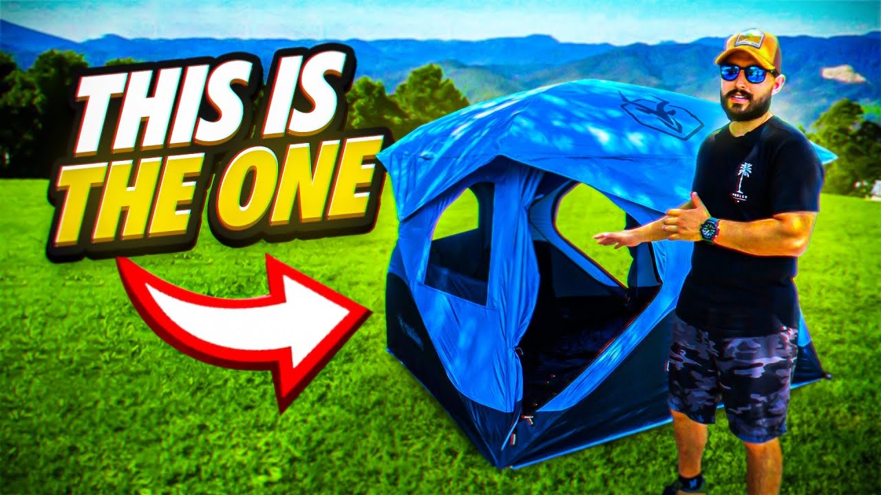 Best Couples Tent!! With A/C… Gazelle T3X Hub Tent Overland Edition.. Set up and Tour..Camping