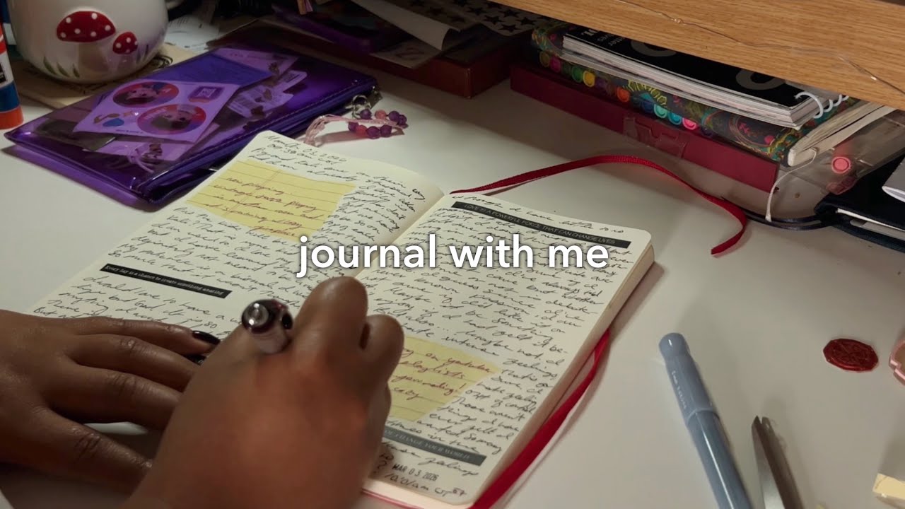 Stop Doom Scrolling & Journal With Me for 20 Minutes