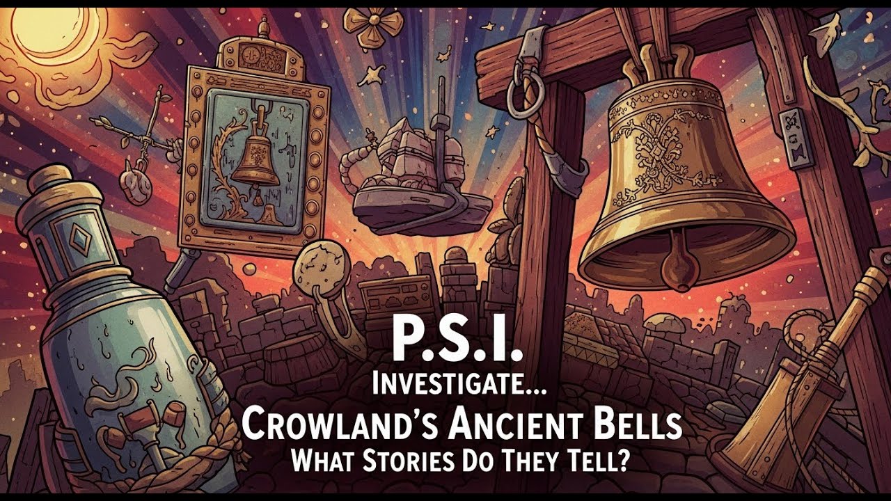 P.S.I Investigate... Crowland Abbey's Bells: Whispers From The Past... PART 2 OF 4