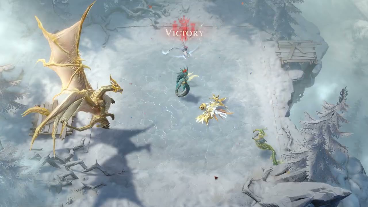 Tavern Gambit Aura with Frost PVP 10 #dragonheir  #HymnofChessandBlade