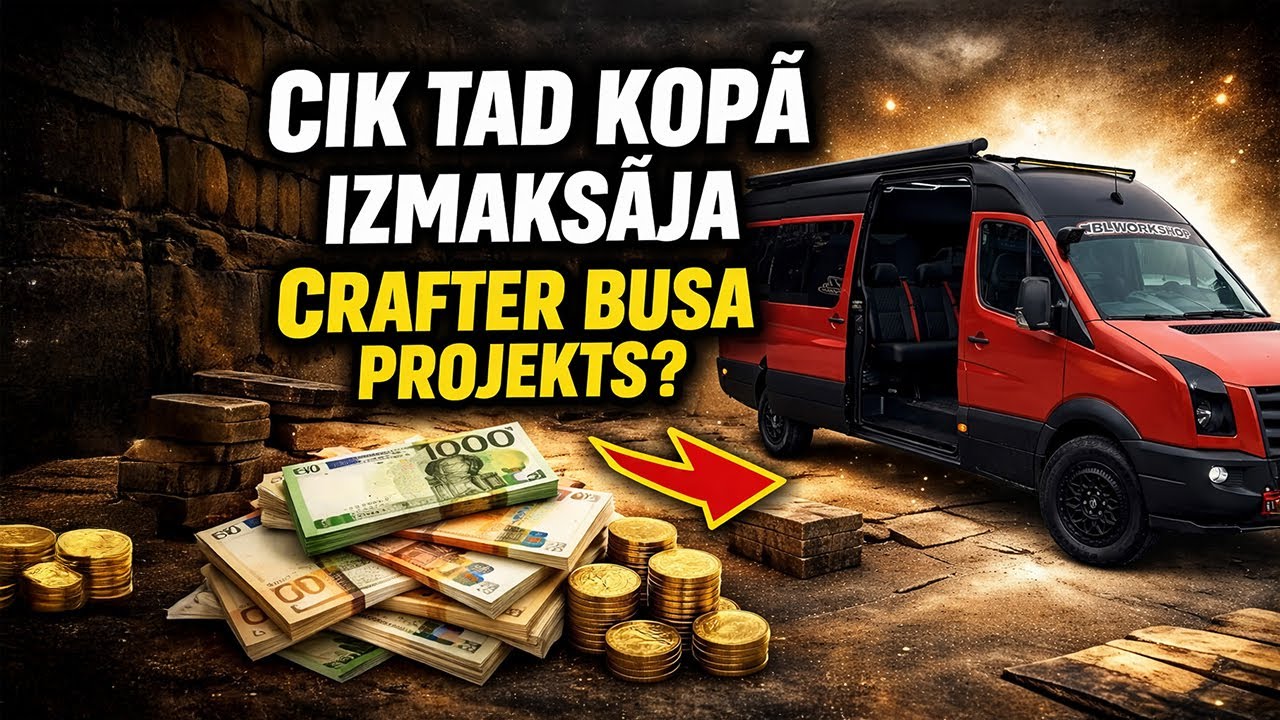 VW CRAFTER detailingā | Buss, kas izmaksāja kosmosu!