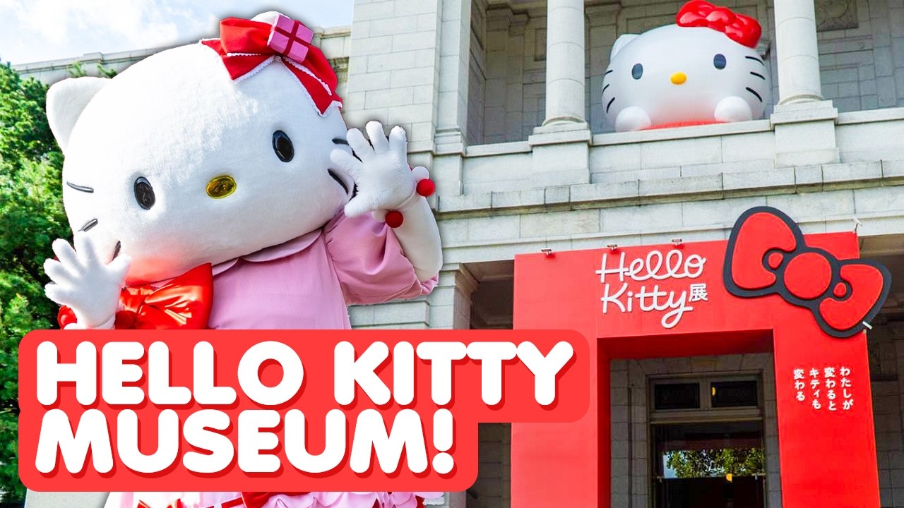 Visiting Hello Kitty MUSEUM in Japan — Full Tour!
