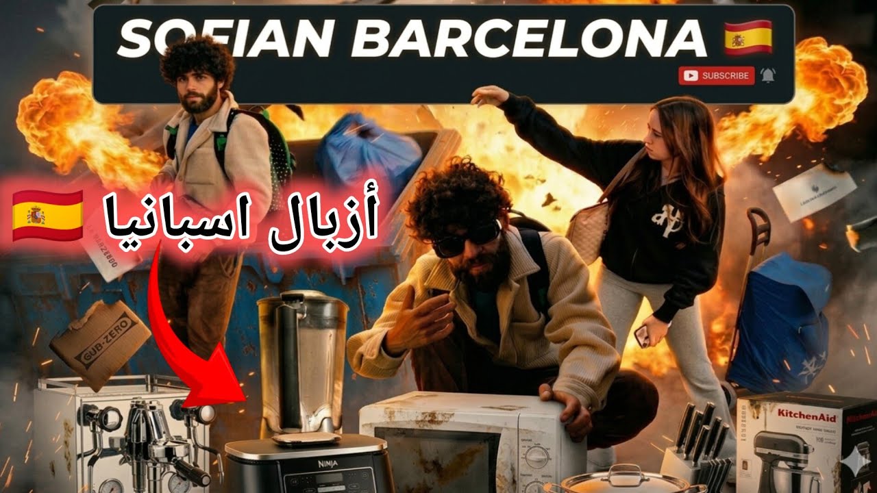 مشي كنقلب أزبال إسبانيا… ولكن اللي جبرت يساوي الفلوس! 💰