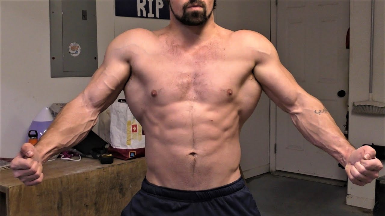 INTENSE Upper Body Workout! || 185lbs Swiss Bar OHP, Heavy Trap Bar OHP, Crazy Triceps Burnout!