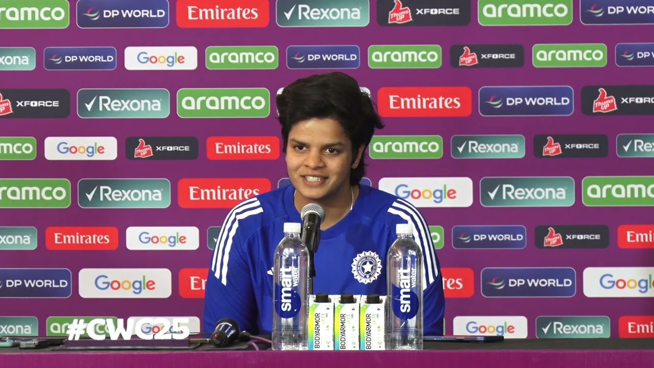 Shafali Verma | India Vs Australia | ICC Women's World Cup Semi-Final 2025 | Press Conference #WCW25