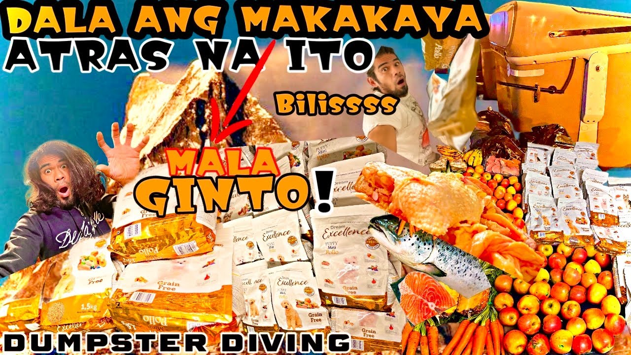 Dumpster Diving | Dala ang makakaya?Grabe sa super dami ang hirap isipin na basura lang ito sa spain