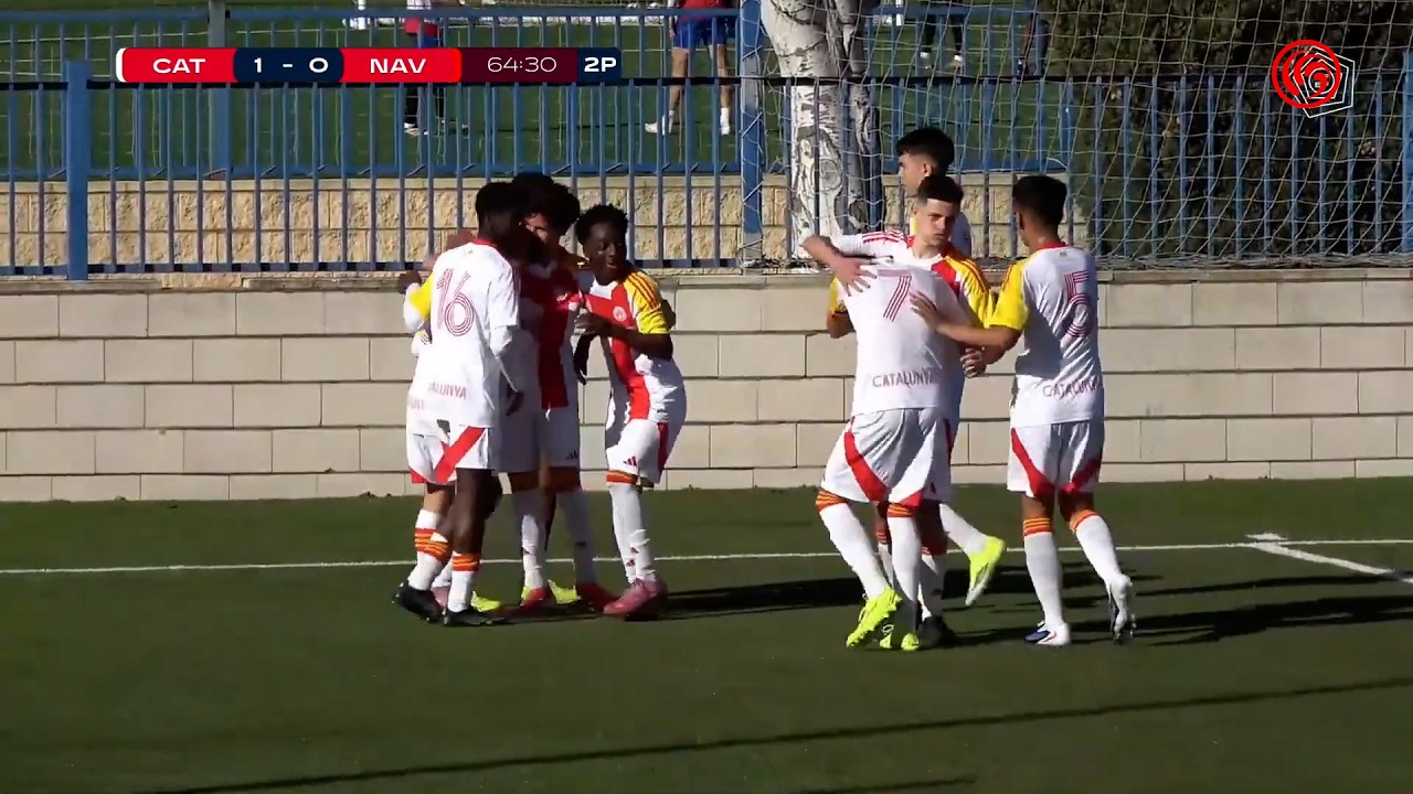 Resum Catalunya 1 - 0 Navarra (Segona Fase del Campionat d'Espanya S14)