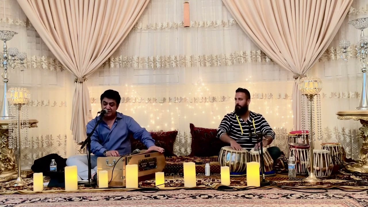 Ahmad Fanoos Live 2022 -Sajda & tere mast mast e donay- Arghandiwal Home Ca (Tabla: Hamed Akbar)
