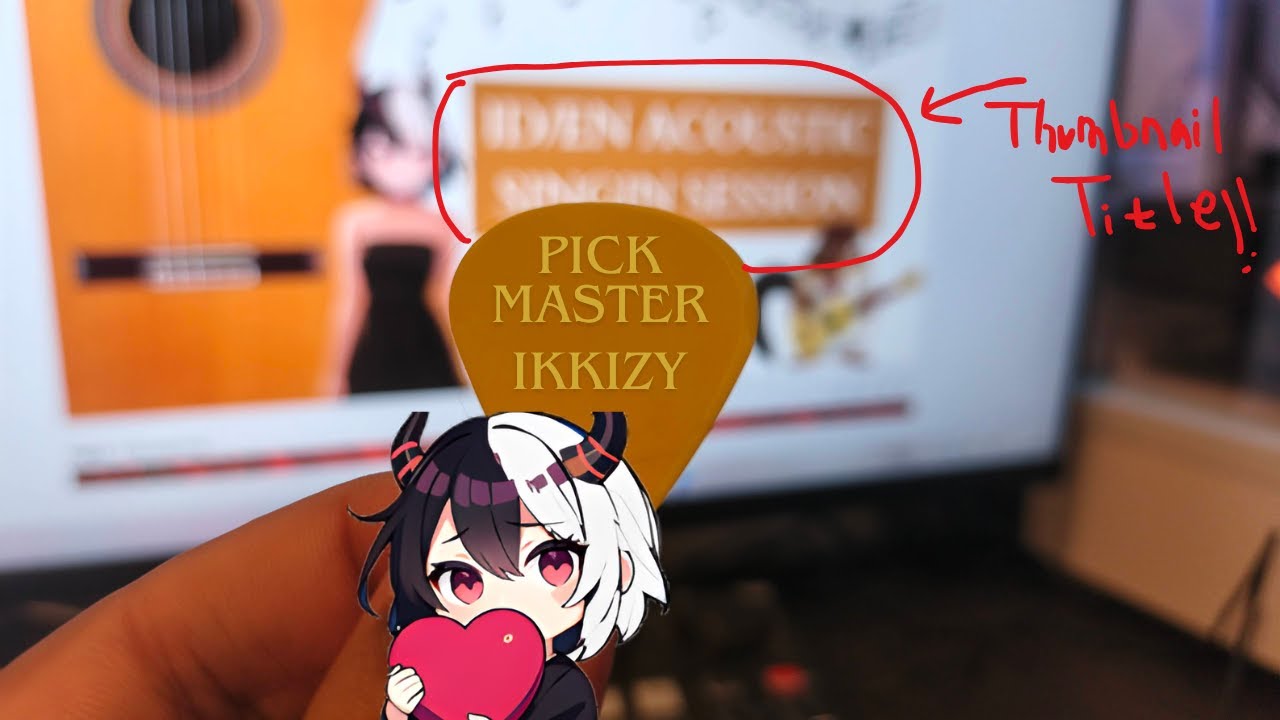 [Hikigatari] I HAVE MASTERED THE PICK!!!