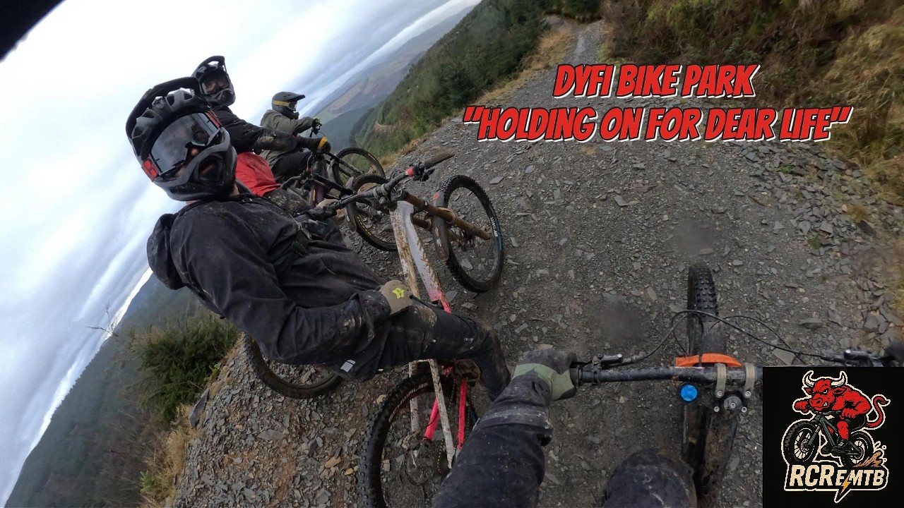 Dyfi Bike Park | Holding On For Dear Life