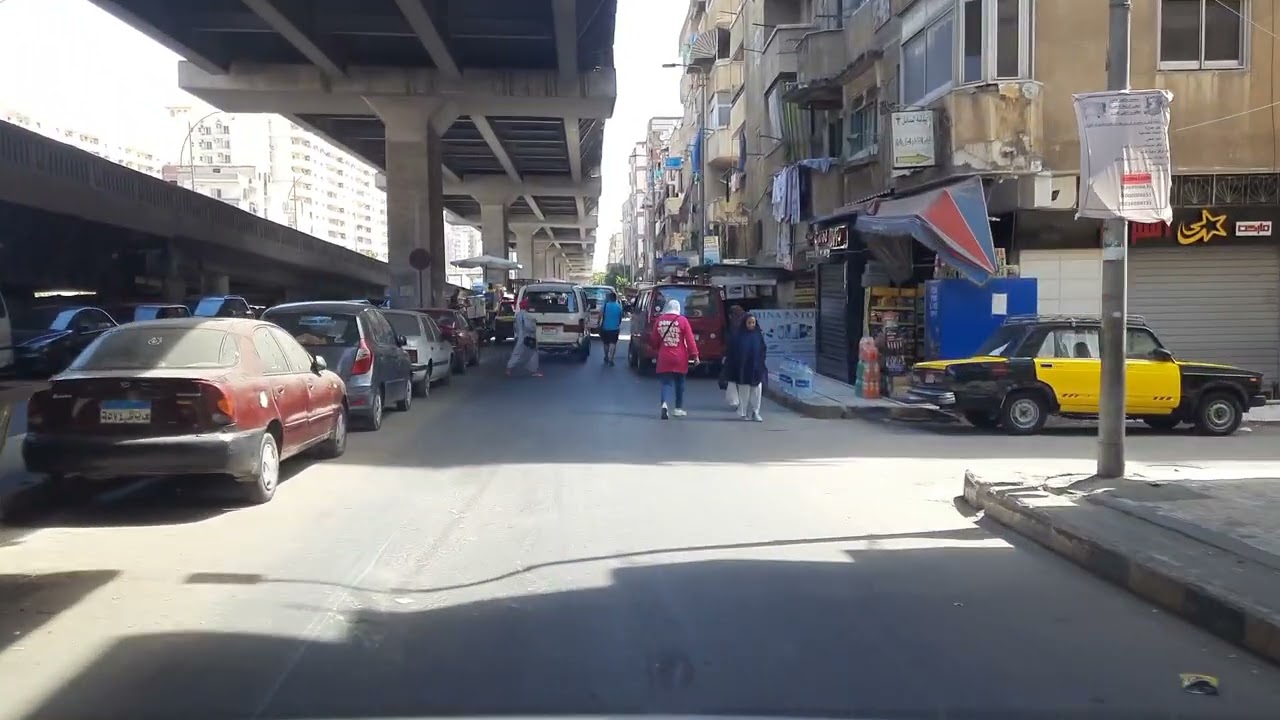 محرم بك مطار النزهه بلازا محور المحمودية.  Moharram Bek Airport El Nozha Plaza Mahmoudia Axis
