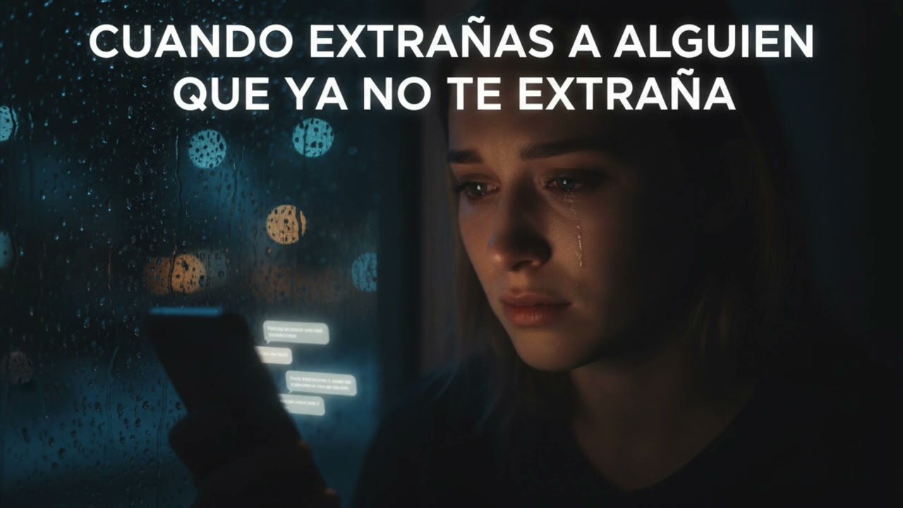 Cuando extrañas a alguien que ya no te extraña